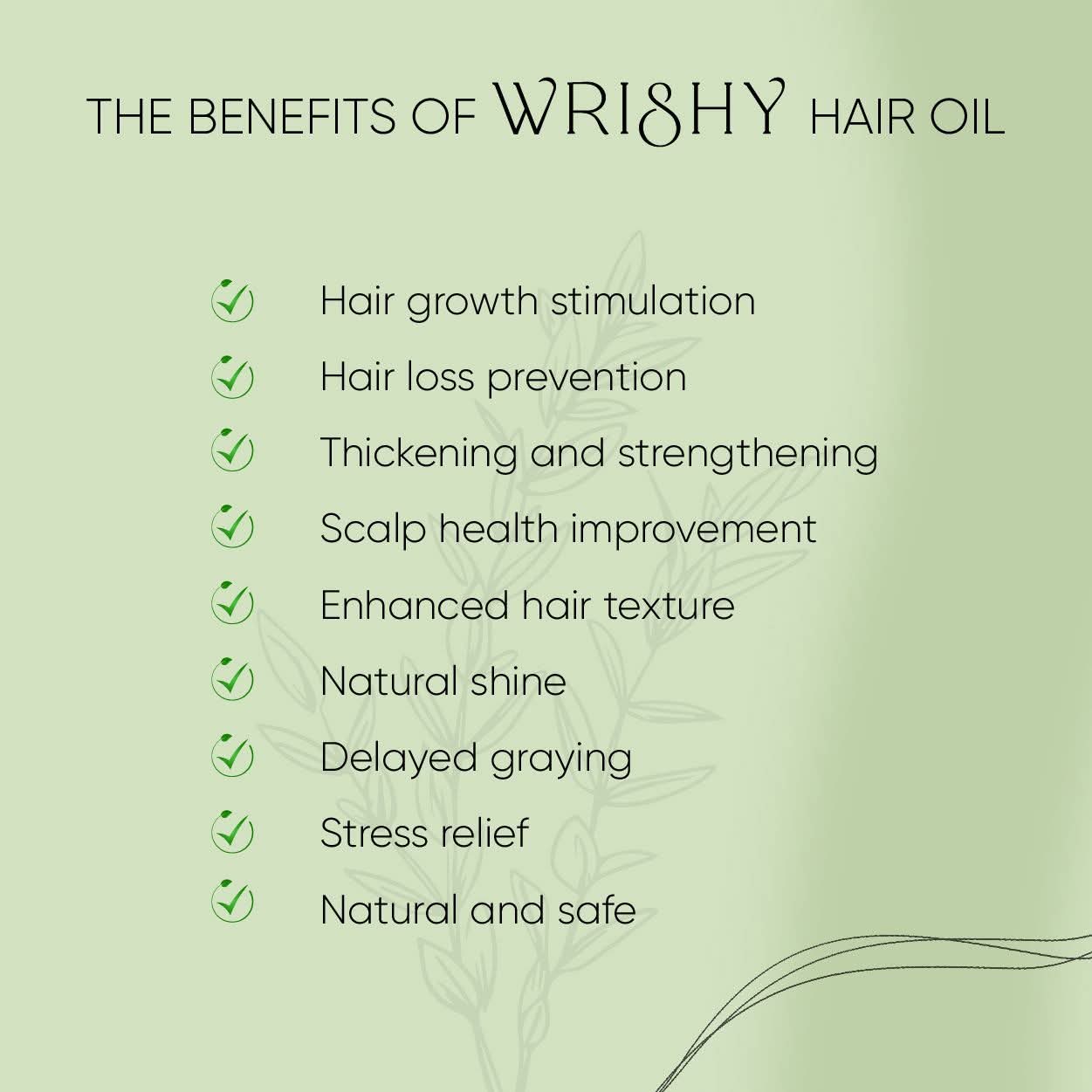 WRISHY ROSEMARY HAIR OIL
