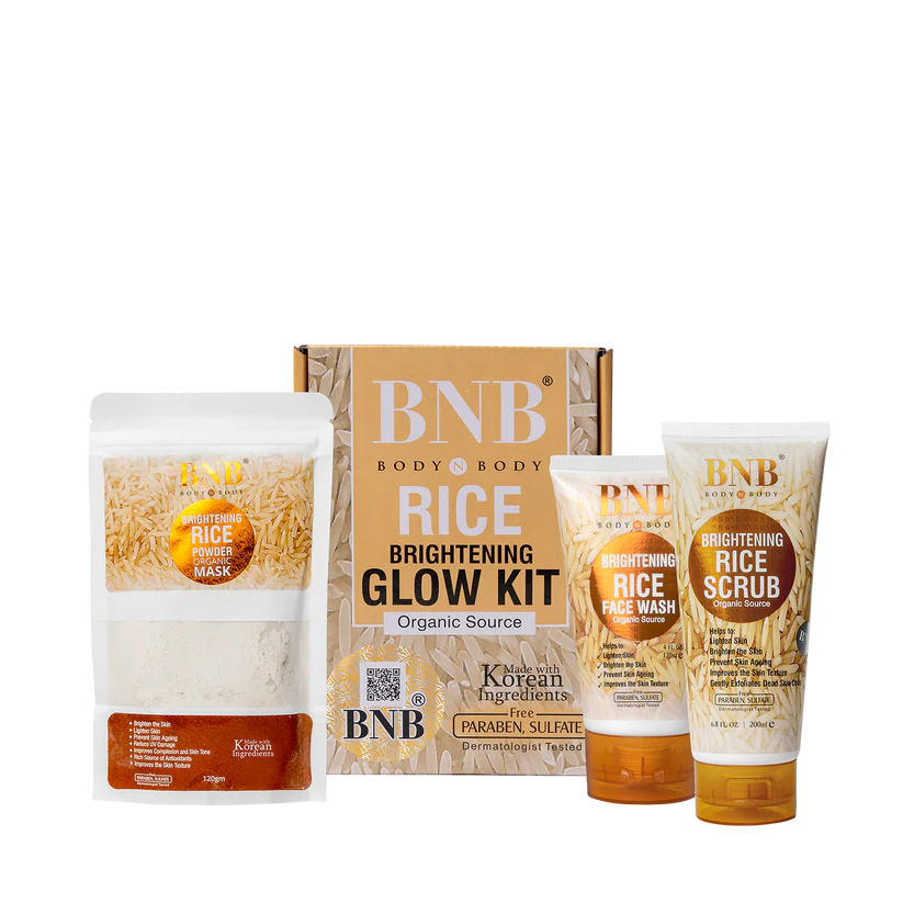 Rice Extract Bright & Glow Kit 3 in 1